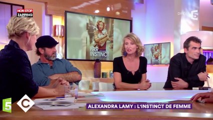C à vous : Alexandra Lamy aimerait se faire draguer par des hommes "timides" (Vidéo)