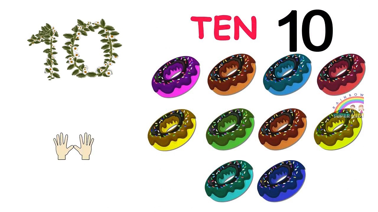 Learn Numbers and Colors for Kids, Learn to write Numbers, Teach Numbers and Colors for children