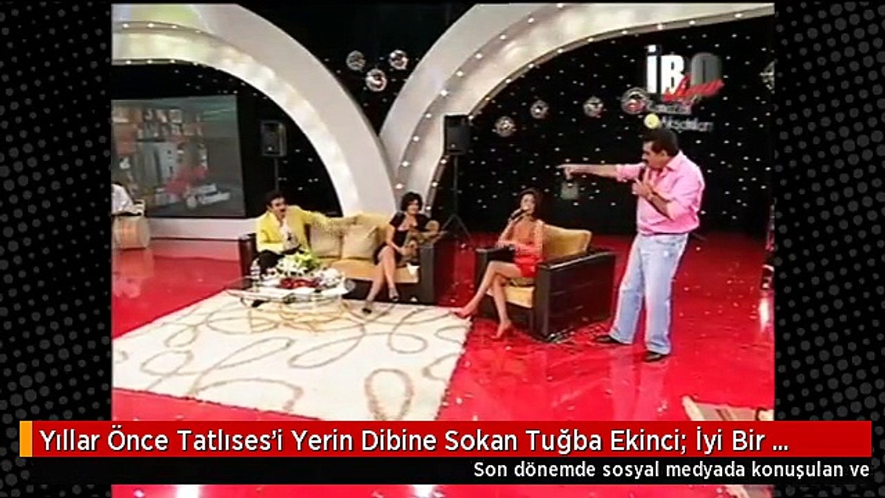 Yıllar Önce Tatlıses'i Yerin Dibine Sokan Tuğba Ekinci: İyi Bir Şov Kadınıyım