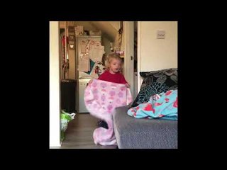 Dad's Magic Trick Influences Talented Toddler