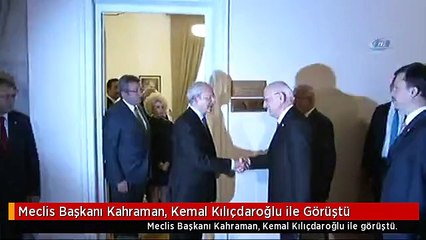 Meclis Başkanı Kahraman, Kemal Kılıçdaroğlu ile Görüştü
