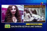 Asaltan spa de Janet Barboza en Villa el Salvador