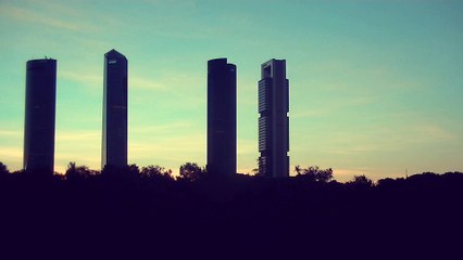 TIME LAPSE - MADRID - CUATRO TORRES 13 -11- 2017