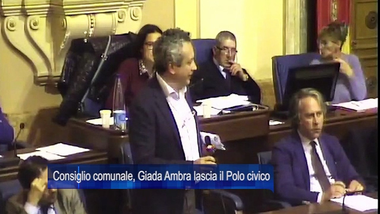 Consiglio comunale, Giada Ambra lascia il Polo civico - Consiglio comunale, Giada Ambra lascia il Polo civico