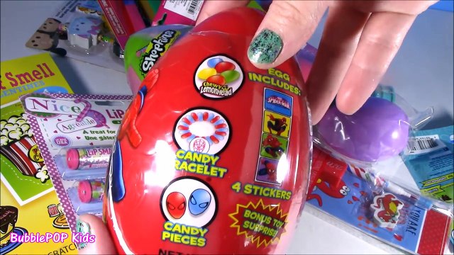 WALMART HAUL! Surprise Blind Bags! SCENTED Bracelets & Cards! EGGS! Lip Smacker! SLIME! FUN