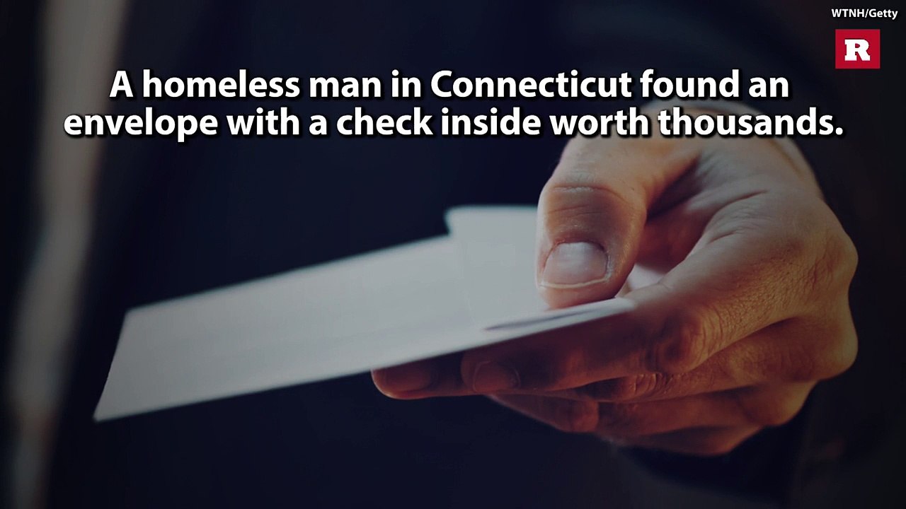 Homeless man returns $10,000 check to woman who lost it | Rare News