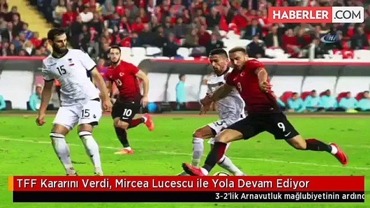 TFF Kararını Verdi, Mircea Lucescu ile Yola Devam Ediyor