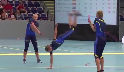 İsveç Milli Takımı'nın ip atlama performansı hayranlık uyandırdı