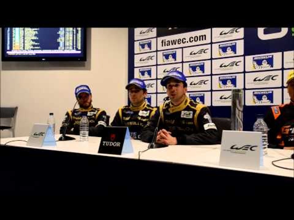6 Hours of Silverstone Press Conference Part 4 - LMP1 Privateer Winners
