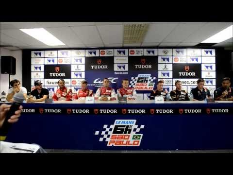 6 Hours of Sao Paulo 2013 - LMGTE Pro Qualifying Press Conference