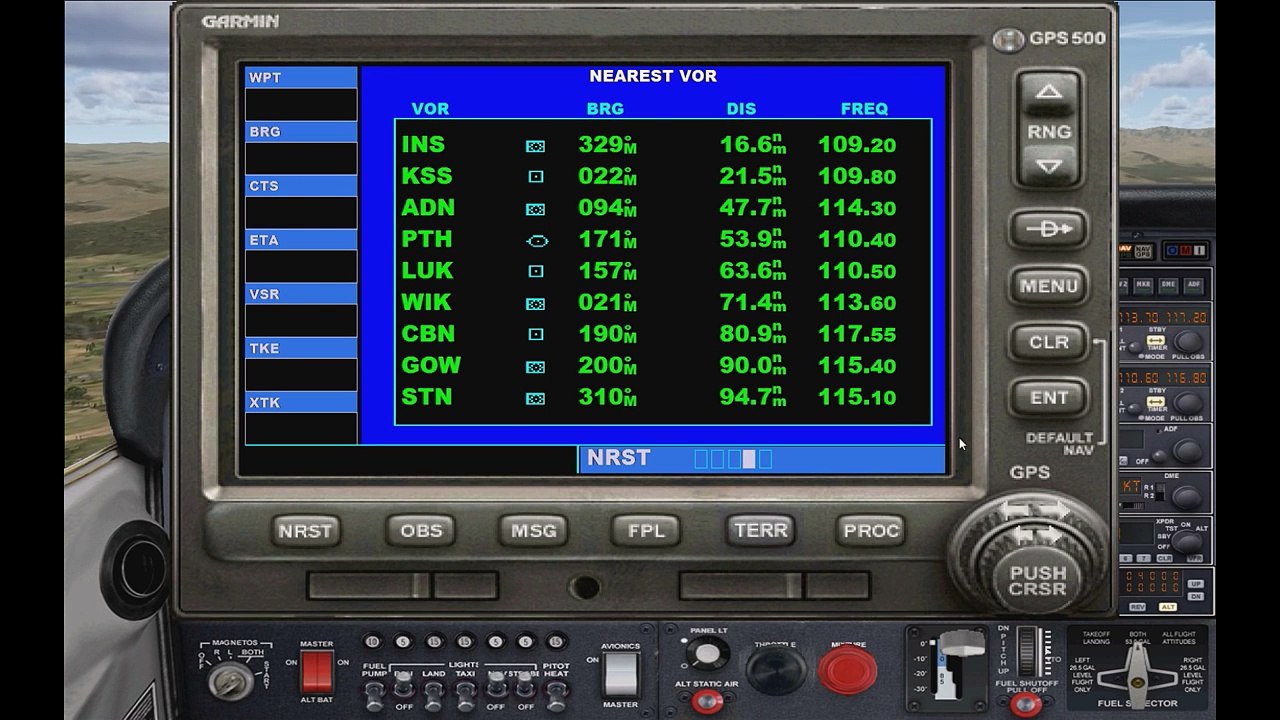 FSX Tutorial: GPS Navigation (Comprehensive Garmin GPS 500 Guide)