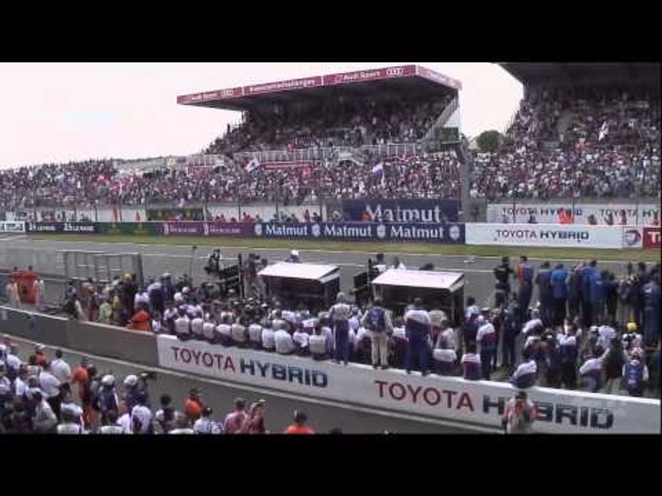 Audi No. 1 - Chequered Flag - 24 Hours of Le Mans