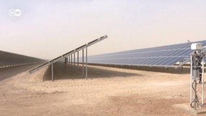 Mülteci kampında devasa güneş santrali
