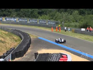 The ambiance of Audi's victory moment - 24 Heures du Mans