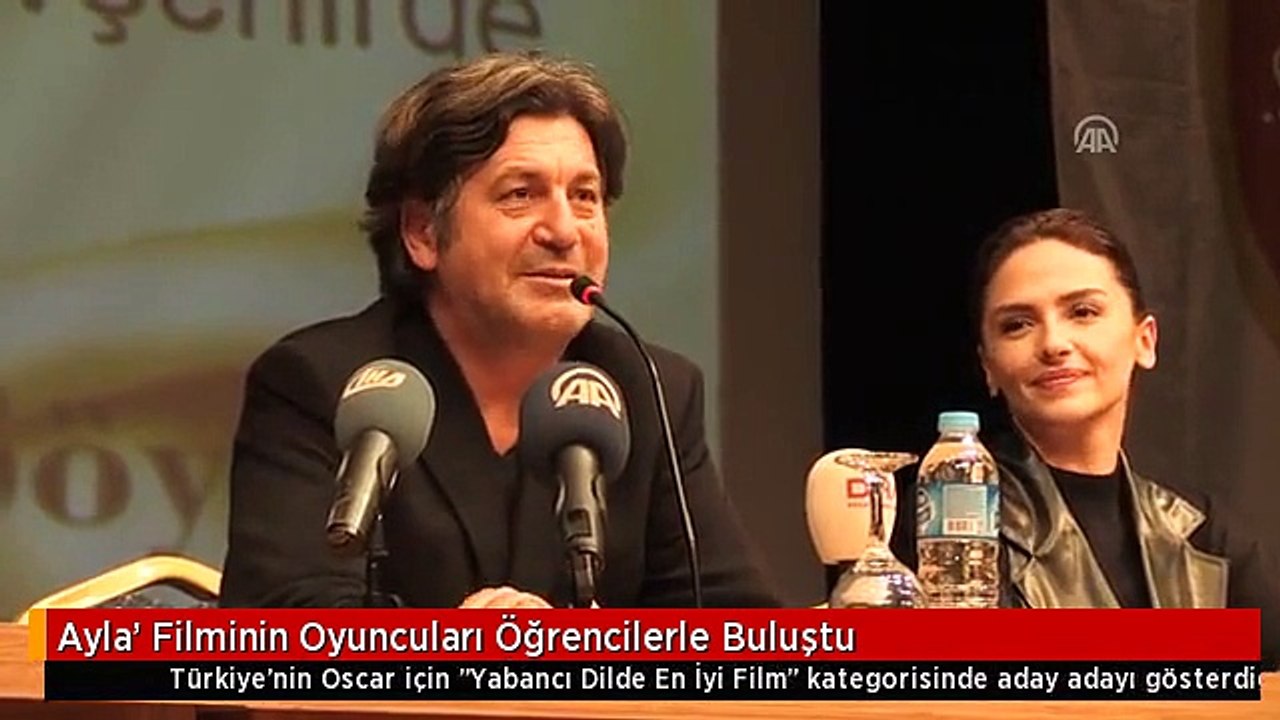 Ayla' Filminin Oyuncuları Öğrencilerle Buluştu