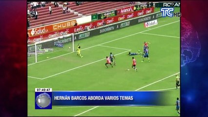 Hernán Barcos habla sobre la lesión que lo alejarán de las canchas