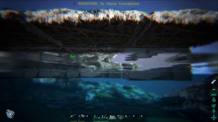ARK IronMine Ep 02: PVE Raft base -The Nest (a small fully outfitted mobile base)