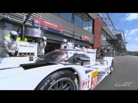 Porsche #20 into pit - WEC 6 Hours of Spa-Francorchamps