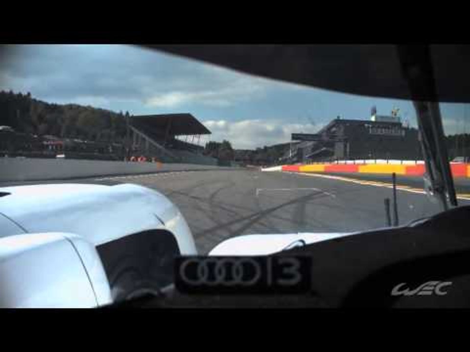 Strong Brake - Audi R18 e-tron quattro - WEC 6 Hours of Spa
