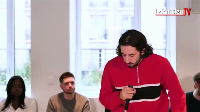 Lomepal chante Bécane au live au Parisien