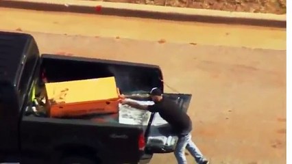 Good Samaritan Shoots the Tires of Stolen Truck Suspect Brenton Hager Oklahoma Police Chase