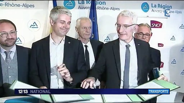Auvergne-Rhône-Alpes : accord sur une nouvelle convention TER