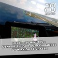 Lille: « 20 Minutes » s’envoie en l’air aux commandes d’un avion de chasse