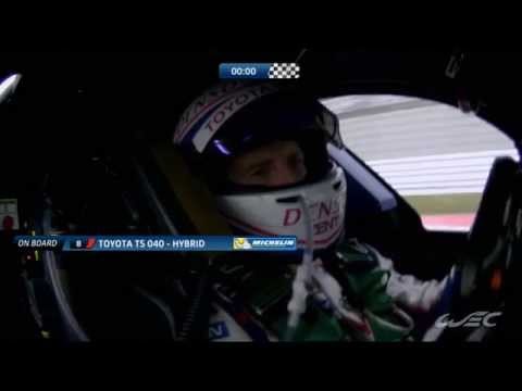 FIAWEC 6hFuji Chequered Flag of TOYOTA