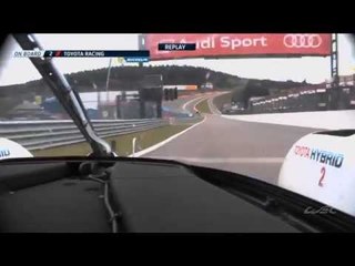 Stéphane Sarrazin powers around Bonanomi in the Audi to move into P4