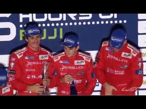 FIAWEC 6hfuji LMP1-H PODIUM Rebellion Racing