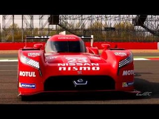Nissan​ GT-R LM NISMO's first presentation at WEC track