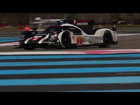 The new Porsche 919 Hybrid in its first 2016 WEC action from The Prologue