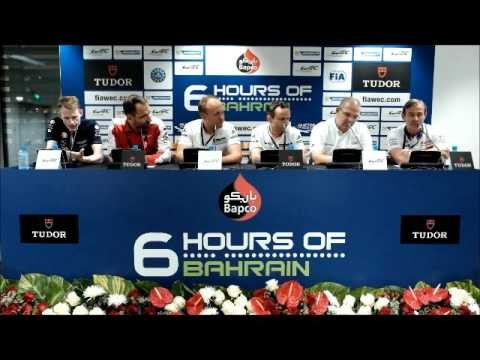 Bapco 6 Hours of Bahrain - Pre Event Press Conference