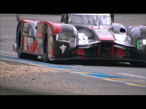 Super Slo Mo images of LMP cars at 24 Hours of Le Mans