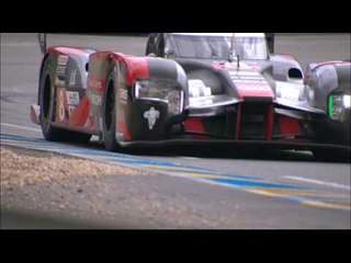 Super Slo Mo images of LMP cars at 24 Hours of Le Mans
