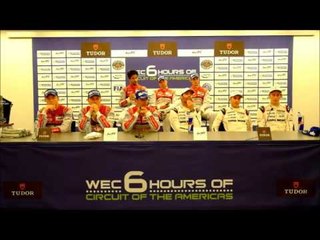 Post Race Press Conference - 6 Hours of CoTA