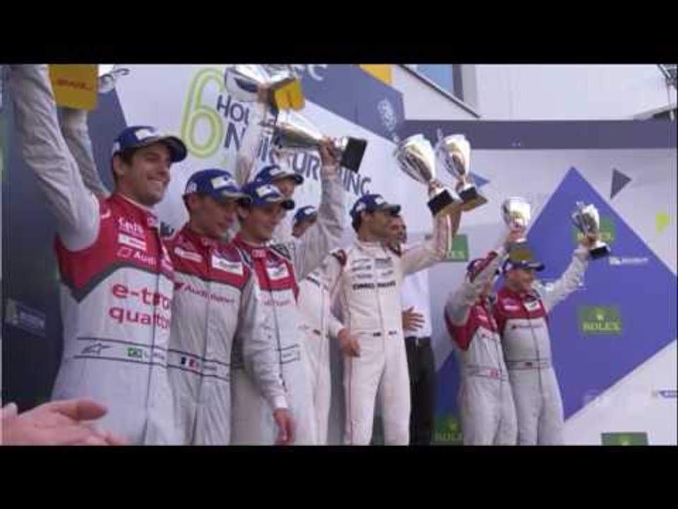 WEC 6 Hours of Nurburgring   PODIUM LMP1 Category