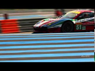 Ferrari 488 Italia at its first WEC action from The Prologue 2016