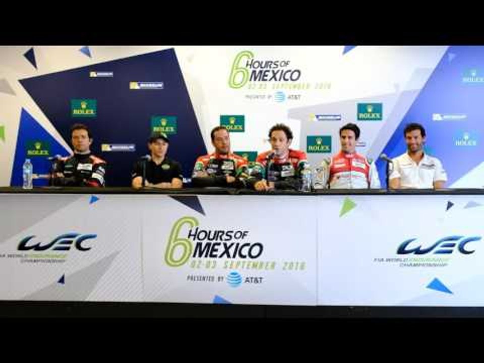 6 Hours of Mexico Pre-Event Press Conference