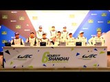 Post Race Press Conference - Winners LMP1 Class - 6 Hours of Shanghai