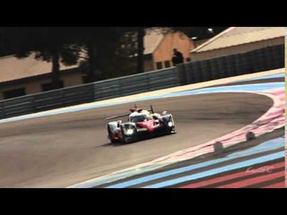 The new Toyota TS050 at its first WEC action from The Prologue 2016