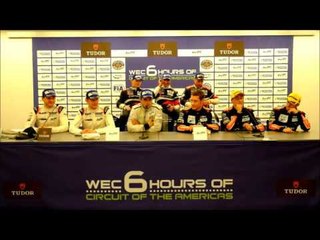 Post Race Press Conference - 6 Hours of CoTA