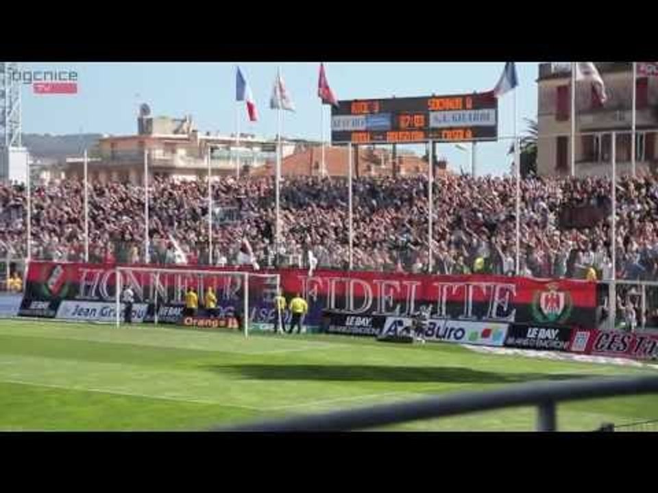 Supporters OGC Nice : "Allez Nice !"