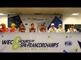 2016 WEC 6 Hours of Spa-Francorchamps - Post Race Press Conference (LMP)