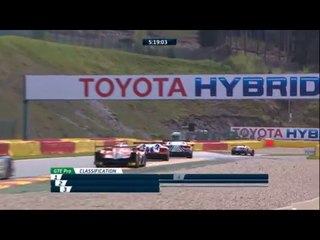 Huge fight between Ford & Ferrari in GT Pro at Spa