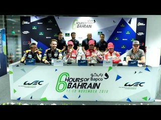 6 Hours of Bahrain Qualifying Press Conference