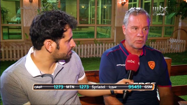 لقاء #صدى_الملاعب مع مدرب القادسية الجديد بوناميغو