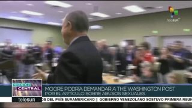 EEUU:crece escándalo por presuntos abusos sexuales cometidos por Moore