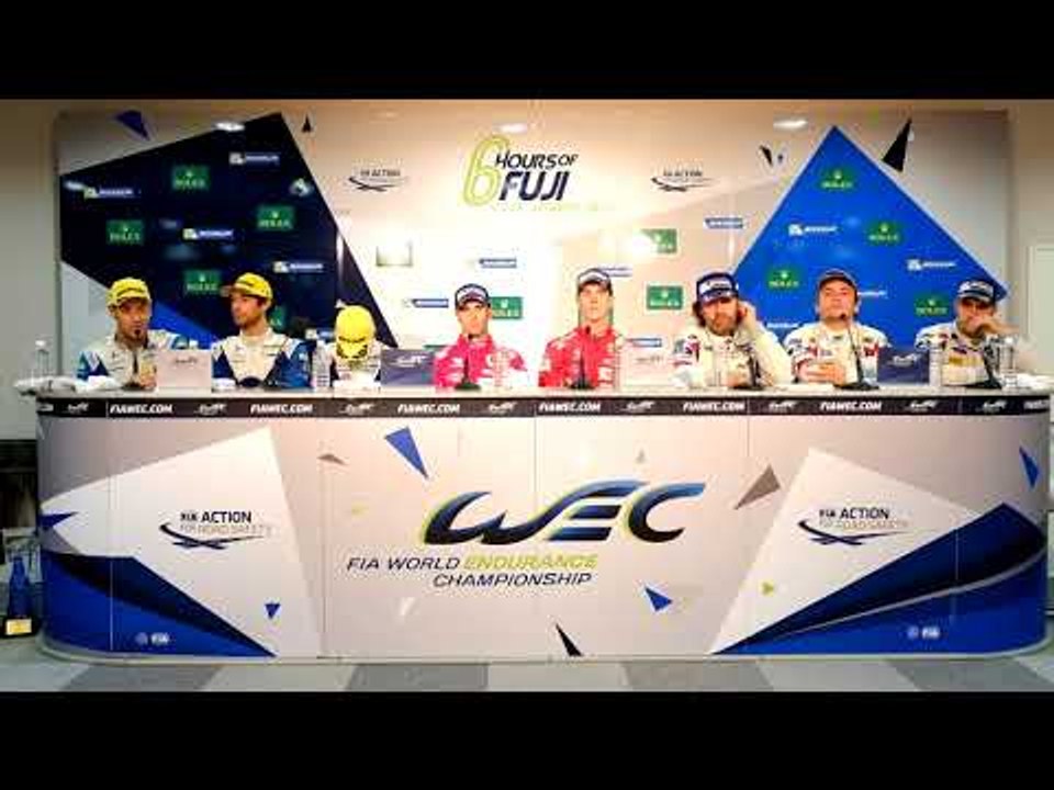 2017 WEC 6 Hours of Fuji - Class Winners Press Conference