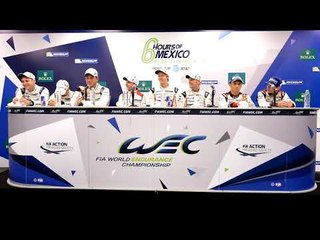 2017 6 Hours of Mexico - Post Race Conference Race Winners